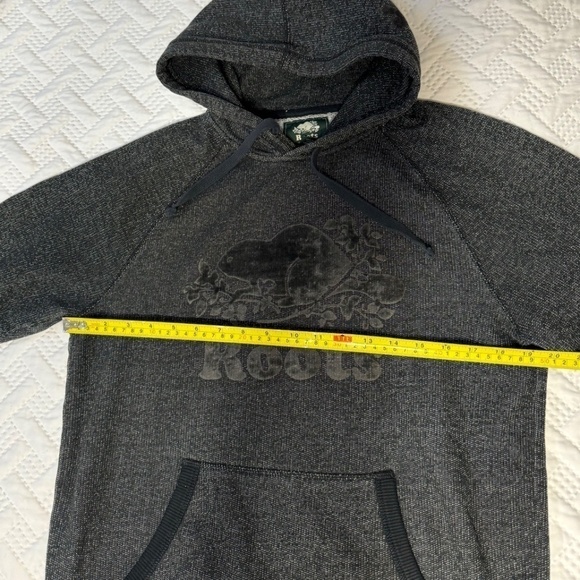 Roots Kanga Salt Pepper Hoodie Sweatpants Track Suit 2 Piece Set Mens Small - Picture 8 of 11